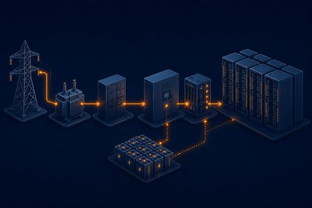 Data Centre Power Infrastructure: UPS and Conversion Explained